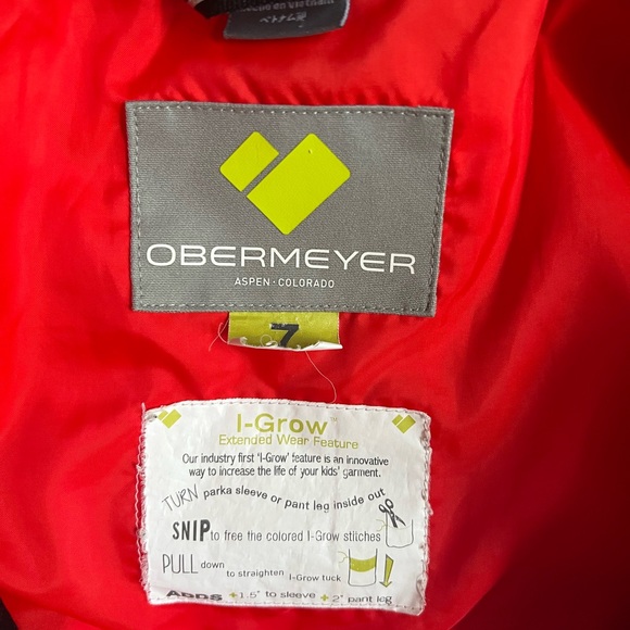 Obermeyer Ski Outfit-Jacket and Bibs - Picture 5 of 10